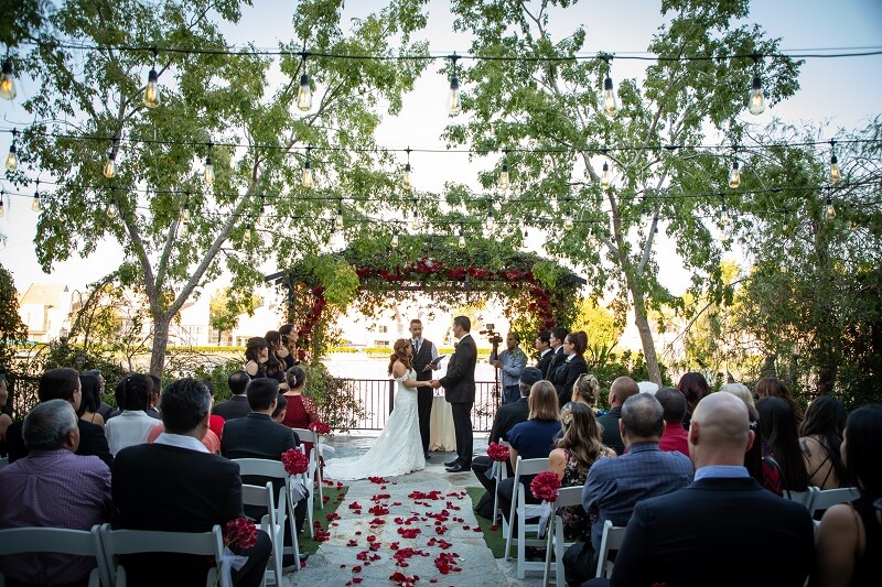 Grand Garden Silver Ceremony and Reception All Inclusive Las Vegas Wedding Package