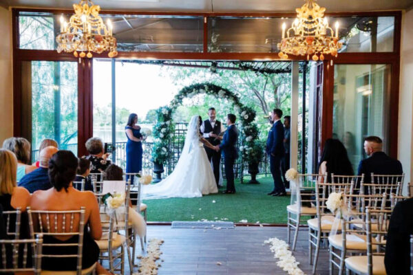 Las Vegas Wedding Chapel Ceremony Only Package with Lake and Garden Views