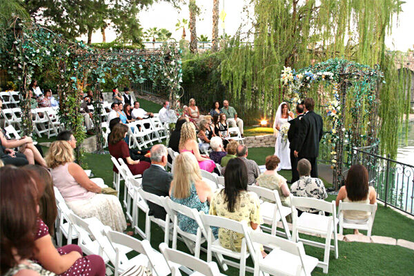 Popular Las Vegas Ceremony Only Outdoor Wedding Packages for Heritage Garden