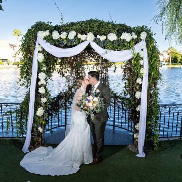 Las Vegas Wedding Venues - Heritage Garden Ceremony Site at Lakeside Weddings and Events