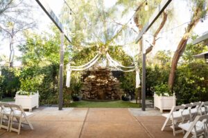 All Inclusive with Ceremony and Reception Waterfall Garden Las Vegas Wedding Venue Packages