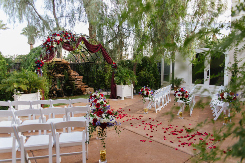 Reception venues in Las Vegas for intimate weddings